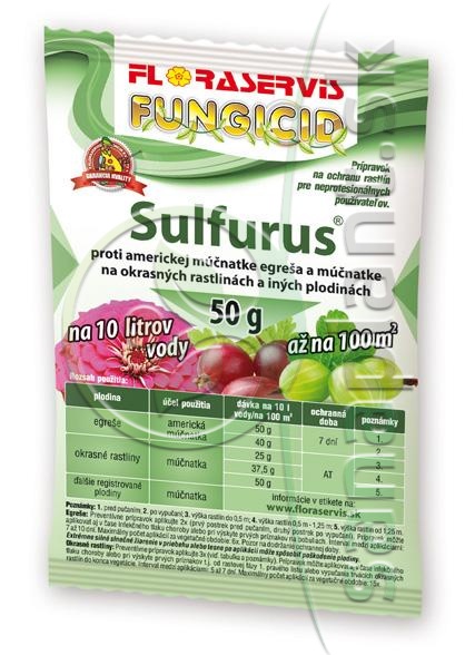 Sulfurus, 50 g