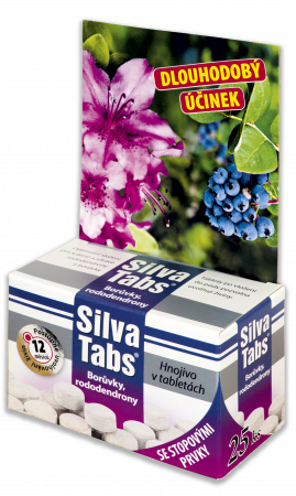 Silva Tabs® - Čučoriedky a rododendrony 25 ks